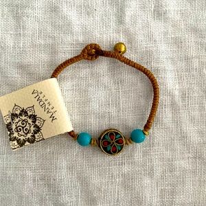 Mandala temple bracelet